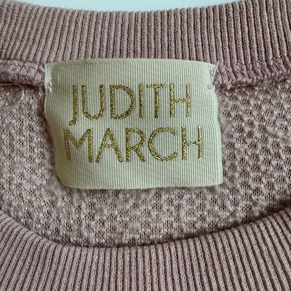 Judith March Partner N Wine Sherpa Sweater Pullover XL EUC Rhinestone Bling - Picture 4 of 8